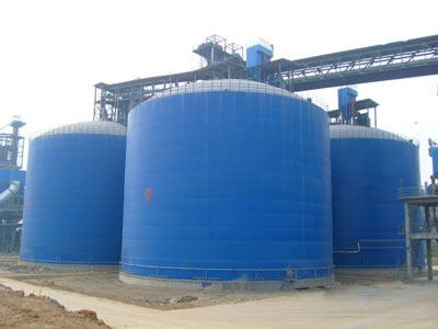 加查水泥钢板库改造