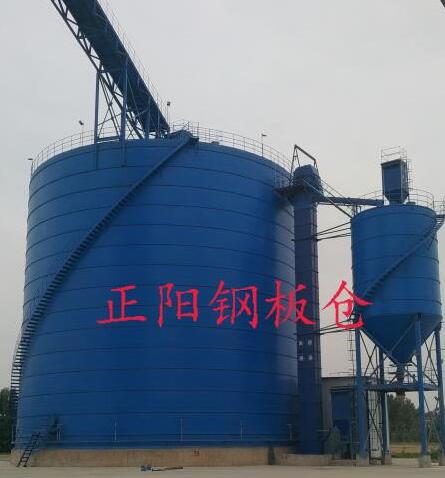 加查大型矿粉钢板库