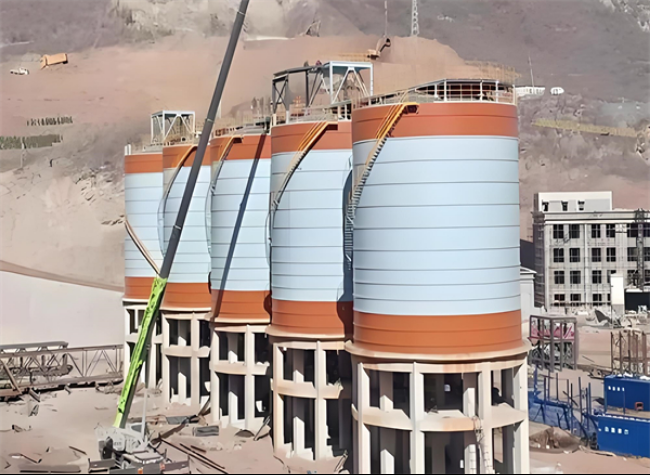 加查高架钢板仓