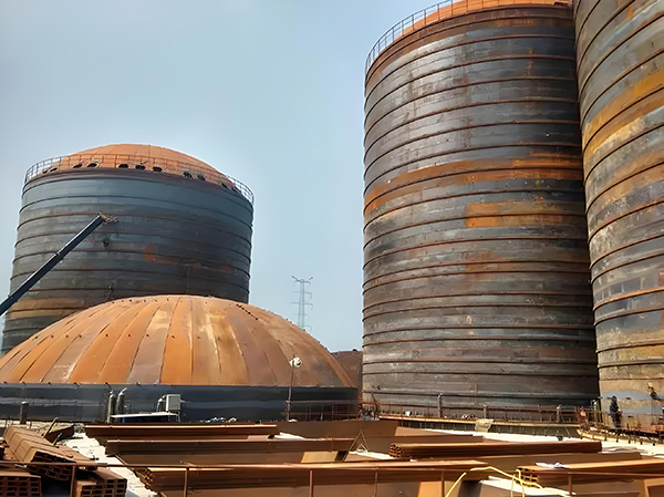 加查焦粉钢板仓